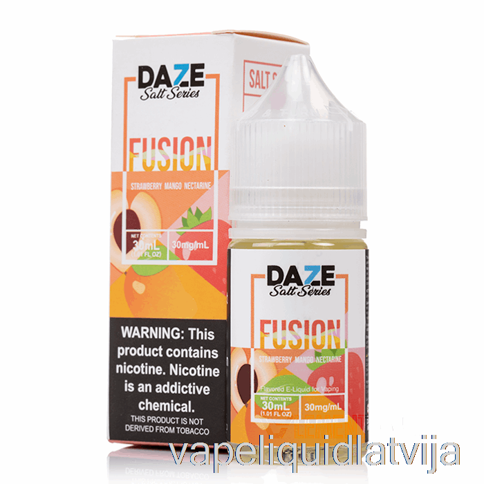 Zemeņu Mango Nektarīns - 7 Dusmas Sāls - 30ml 50mg Vape šķidrums